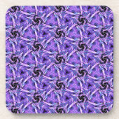 Violet Pulse Bier Onderzetter (Voorkant)