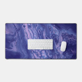 Violet rose acrylique pourrissant l'art fluide Abs (Clavier et souris)