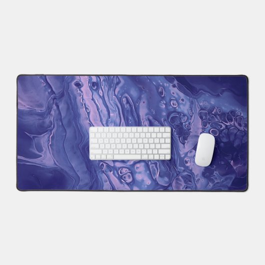 Violet roze Acrylvezel Abstracte vloeisel Bureaumat (Keyboard & Muis)