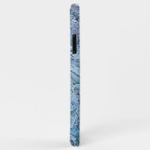 Violet Roze Turquoise Paarse Abalone Shell Patroon Case-Mate iPhone Case (Achterkant/rechts)