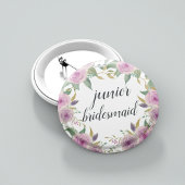 Violet & Sage Junior Bridesmaid Ronde Button 5,7 Cm