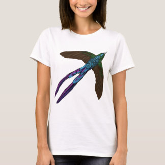 Violet-staartsylfe T-shirt