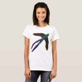 Violet-staartsylfe T-shirt (Voorkant volledig)