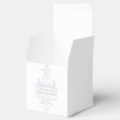 Violet subtil Ballotins Damask (Ouvert)
