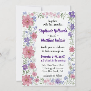 Violet Trouw Bescheidenheid Zachte Kracht van Lief Kaart