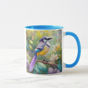 Violet Tufted Jay Fantasy Bird Mok