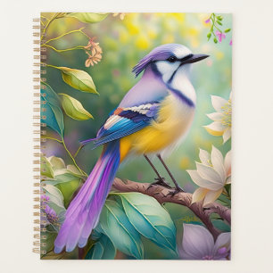 Violet Tufted Jay Imaginaire Bird