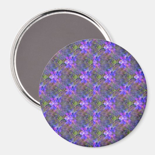 Violet tuin...... magneet (Voorkant / Achterkant)