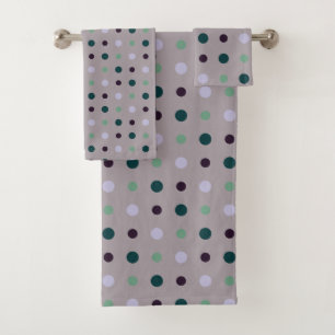 Violet, Turquoise et vert