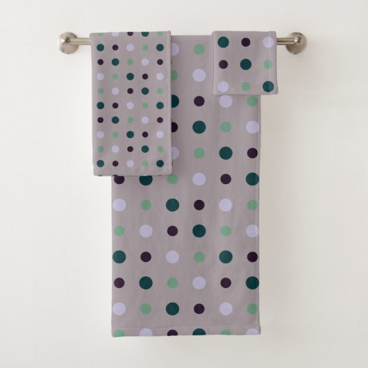 Violet, Turquoise et vert (En situation)