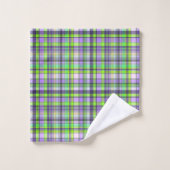 violet vert   (Gant de toilette)