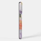 Violet violet Aqua Turquoise Coral Art Peinture (Côté droit)