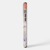 Violet violet Aqua Turquoise Coral Art Peinture (Côté gauche)