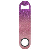 Violet violet rose triple Parties scintillant Ombr (Dos)