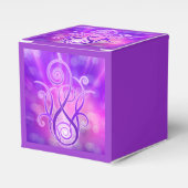 Violet vlam / Violet Fire Bedankdoosjes (Voorkant Zijde)