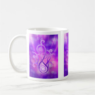 Violet vlam / Violet Fire Koffiemok
