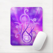 Violet vlam / Violet Fire Muismat (Met muis)