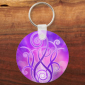 Violet vlam / Violet Fire Sleutelhanger (Voorkant)