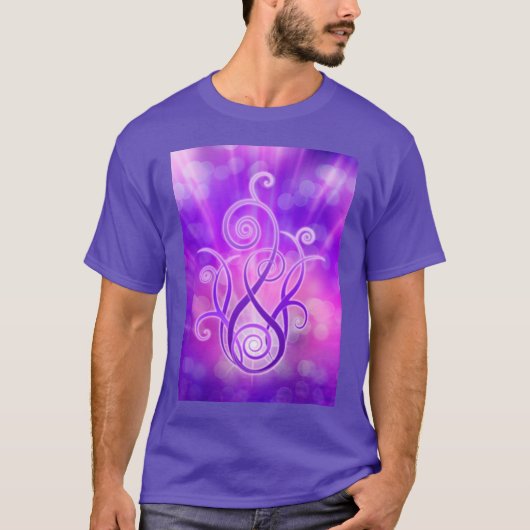 Violet vlam / Violet Fire T-shirt (Voorkant)