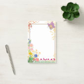 Violet Vlinder kader notitieblok Post-it® Notes (Kantoor)
