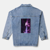 Violet Waterfall dames denim jas Jacket (Achterkant)
