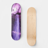 Violet Waterfall skateboard (Voorkant)