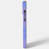 Violet Waterverf Look Mobiele Telefoon Case (Achterkant / Links)