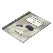 Violet Webcap Paddenstoel Gepersonaliseerde Comp Notitieboek (Linkerzijde)