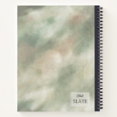  Violet Webcap Paddenstoel Gepersonaliseerde Comp Notitieboek (Achterkant)