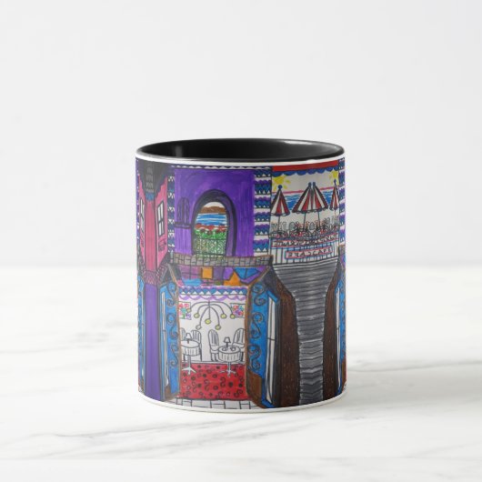 Violetas Cafe theatre Mug Mok (Midden)