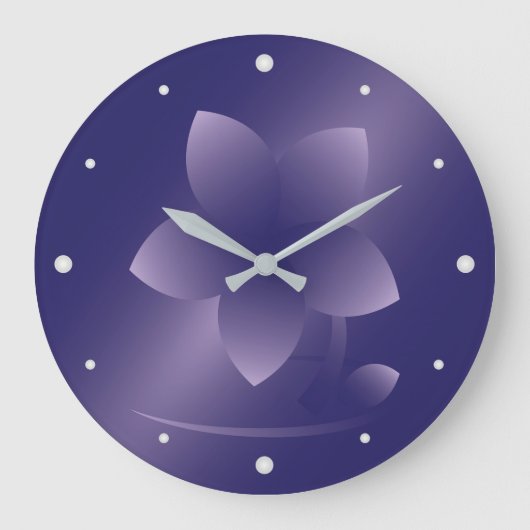 Violetbloem Grote Klok (Voorkant)