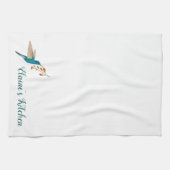 Violetear kolibrie keukenhanddoek (Horizontaal)