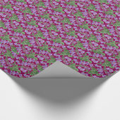 Violets Custom Wrapping Papier op Paarse (Hoek)