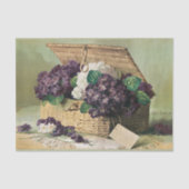 Violets en Lilacs Franse Bloemen Decoupage Tissuepapier (Voorkant)