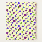 Violets et feuille motif de surface Meilleure anné (Dos)