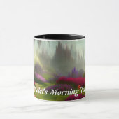 Violet's Morning Tea Gepersonaliseerd Mok (Midden)
