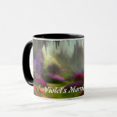 Violet's Morning Tea Gepersonaliseerd Mok (Voorkant links)