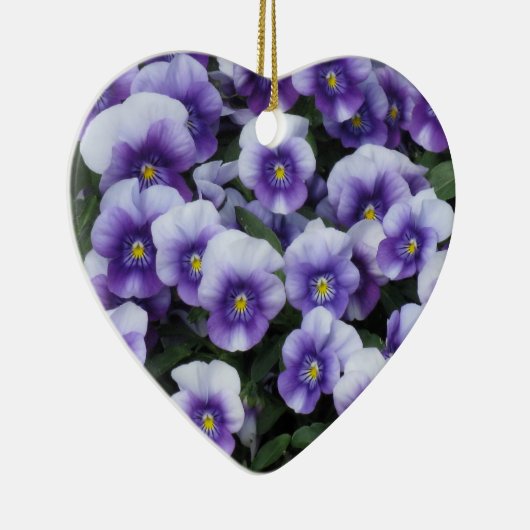 Violets ornement personnalisé (Droite)