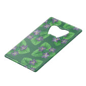 Violets sur vert émeraude (Devant Angle)