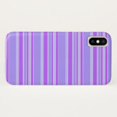 Violetstrepen Case-Mate iPhone Case (Achterkant (horizontaal))