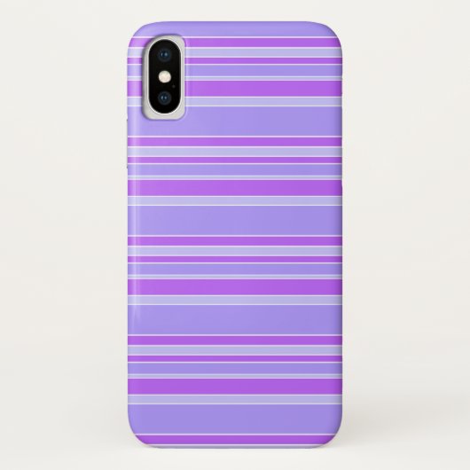 Violetstrepen Case-Mate iPhone Case (Achterkant)