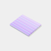 Violetstrepen Post-it® Notes (Schuin)