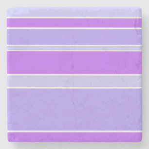 Violetstrepen Stenen Onderzetter