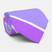 Violetstrepen Stropdas (Opgerold)