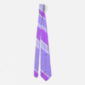 Violetstrepen Stropdas (Achterkant)
