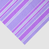 Violetstrepen Tissuepapier (Detail)