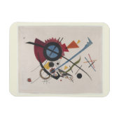 Violett (1923) van Wassily Kandinsky, Modern Art Magneet (Horizontaal)