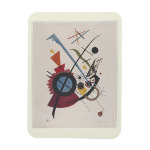 Violett (1923) van Wassily Kandinsky, Modern Art Magneet