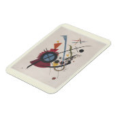 Violett (1923) van Wassily Kandinsky, Modern Art Magneet (Linkerzijde)