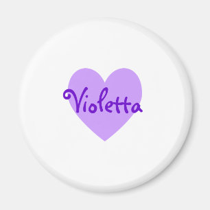 Violetta in Paars Magneet